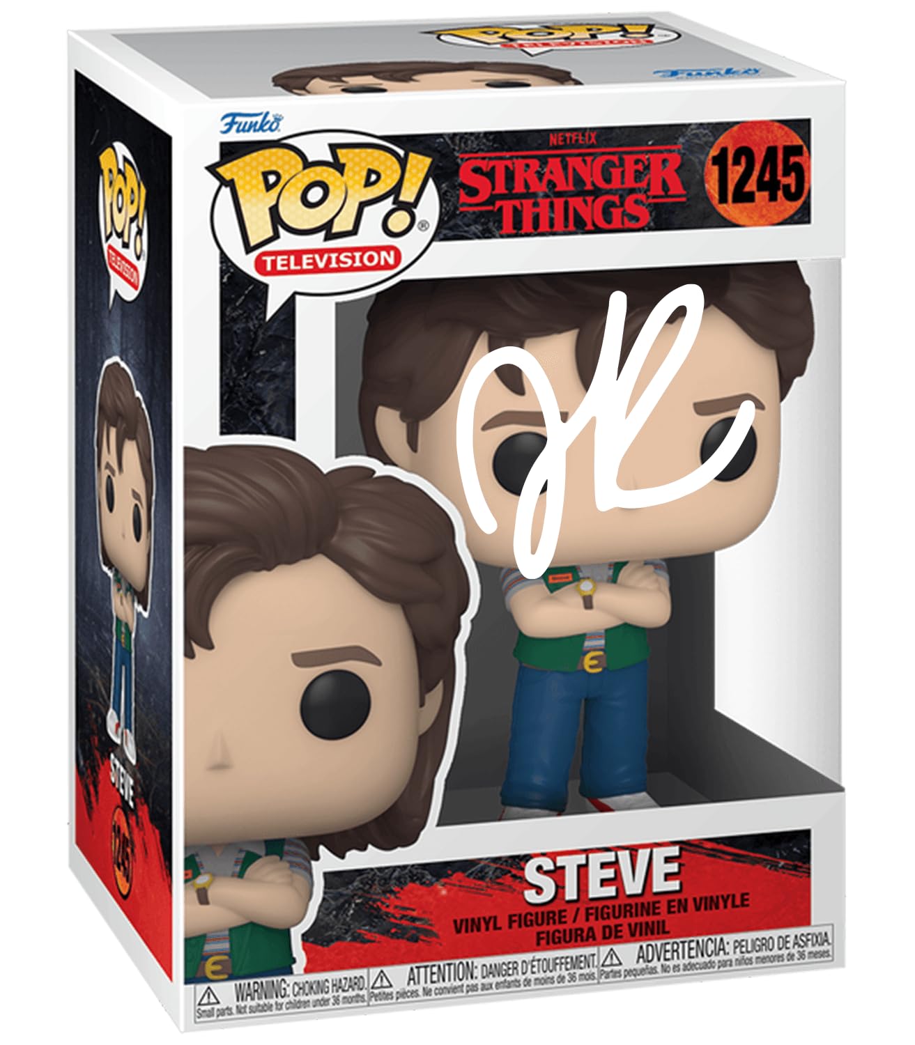 Joe Keery Steve Harrington #1245 Stranger Things Season 4